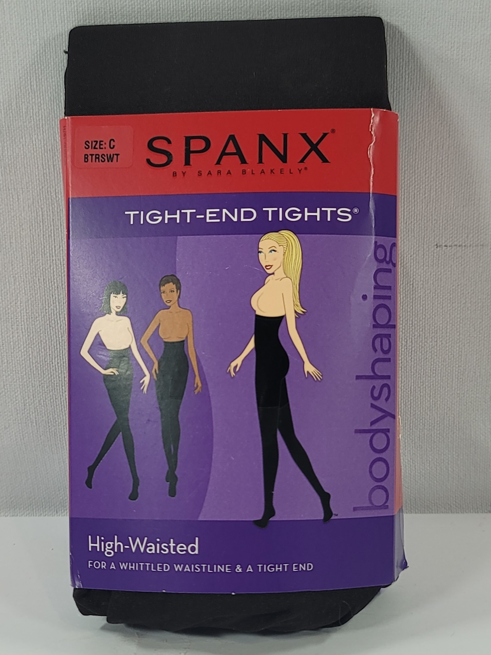 Spanx Tight-End Tights Size C High-waisted Bodyshaping Bittersweet
